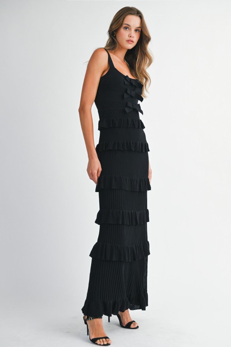 Women Elegant Black dress