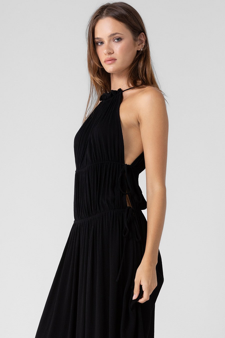 HALTER MAXI DRESS
