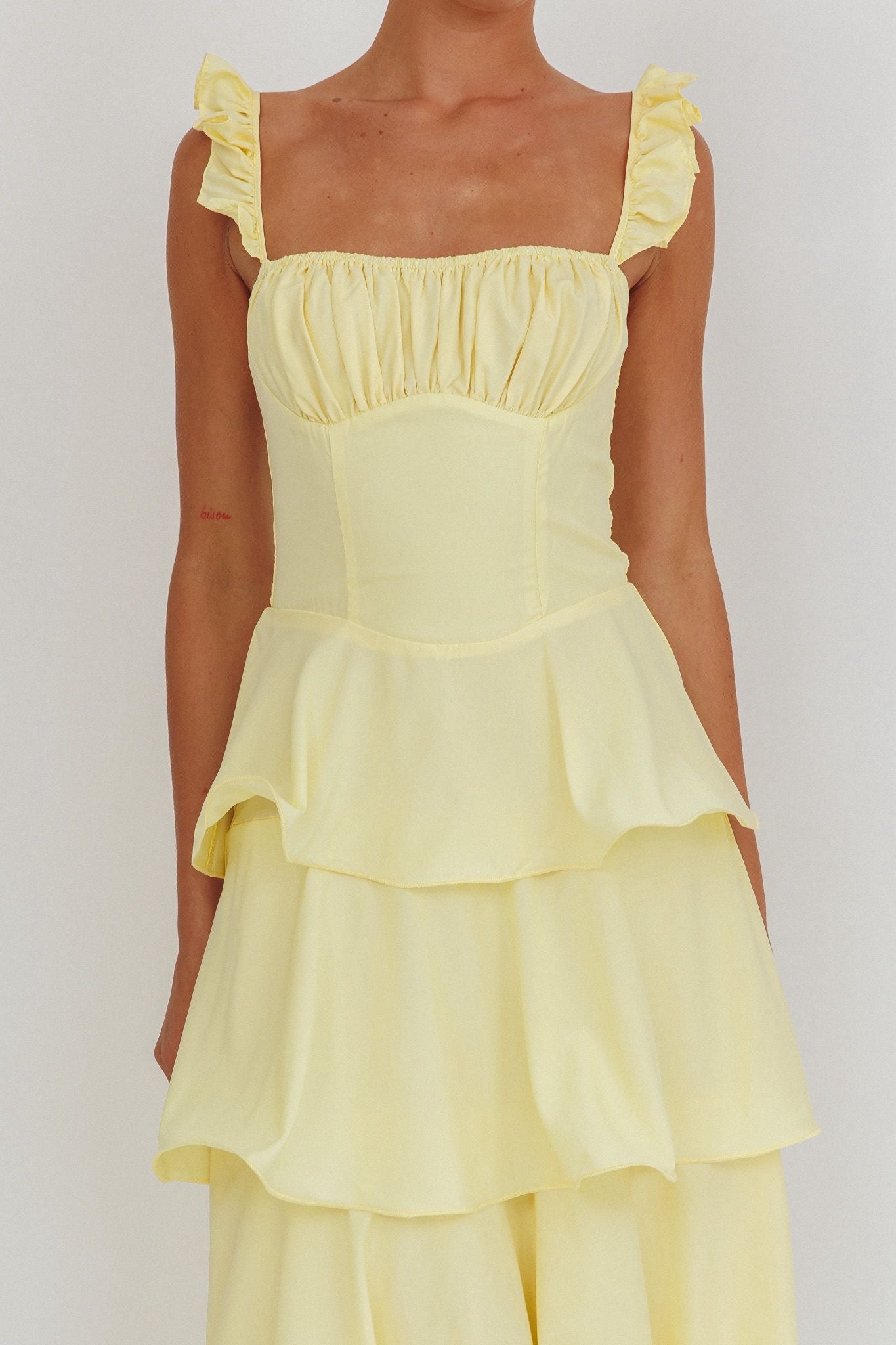 Parisian Summer Yellow dress
