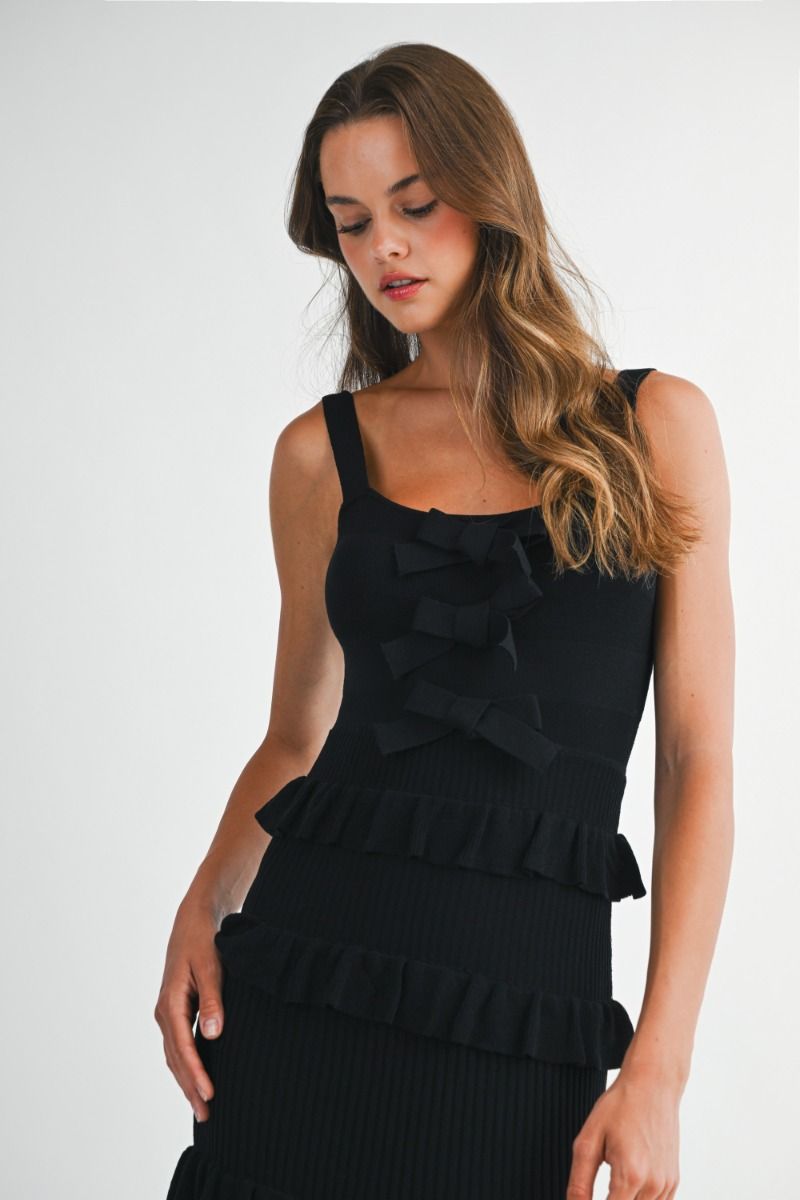 Women Elegant Black dress
