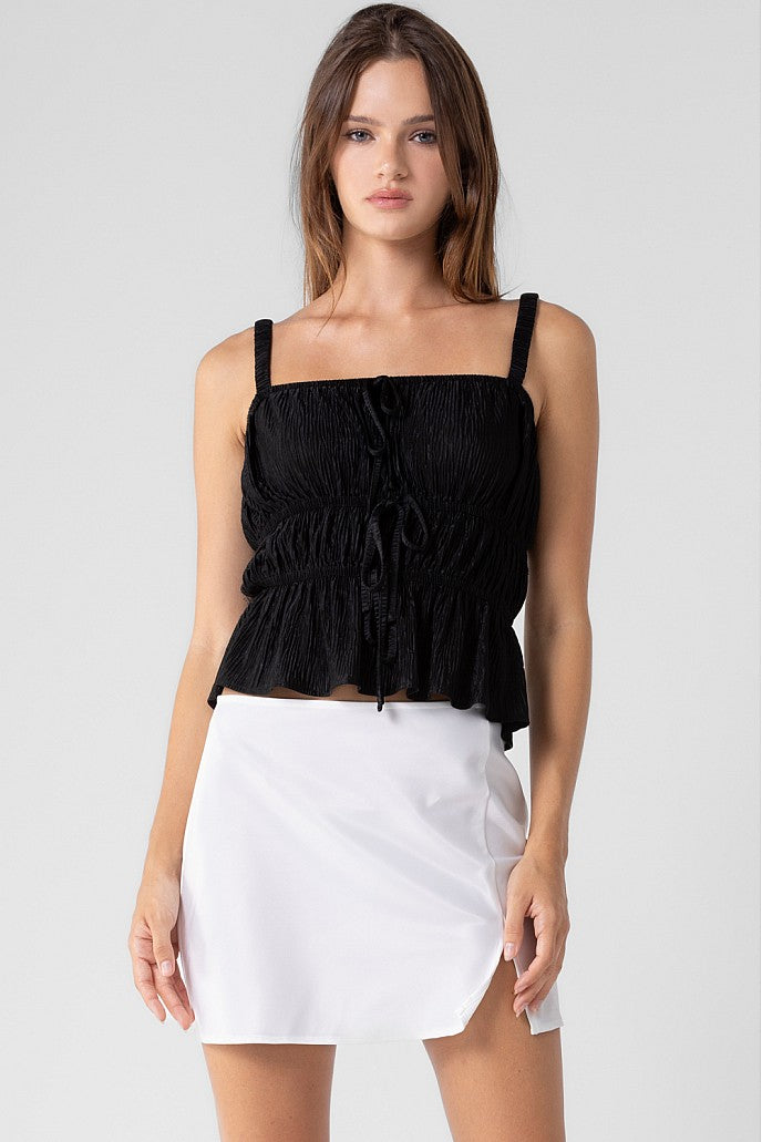 TOP WITH RIBBON DETAIL