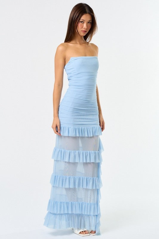 Blue dress