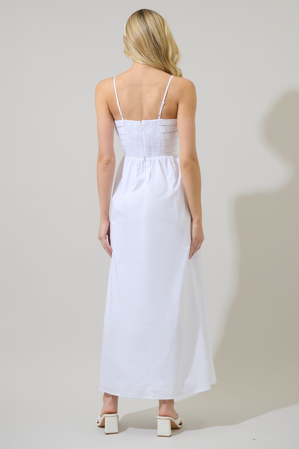 Joyce Pleated Maxi Dress