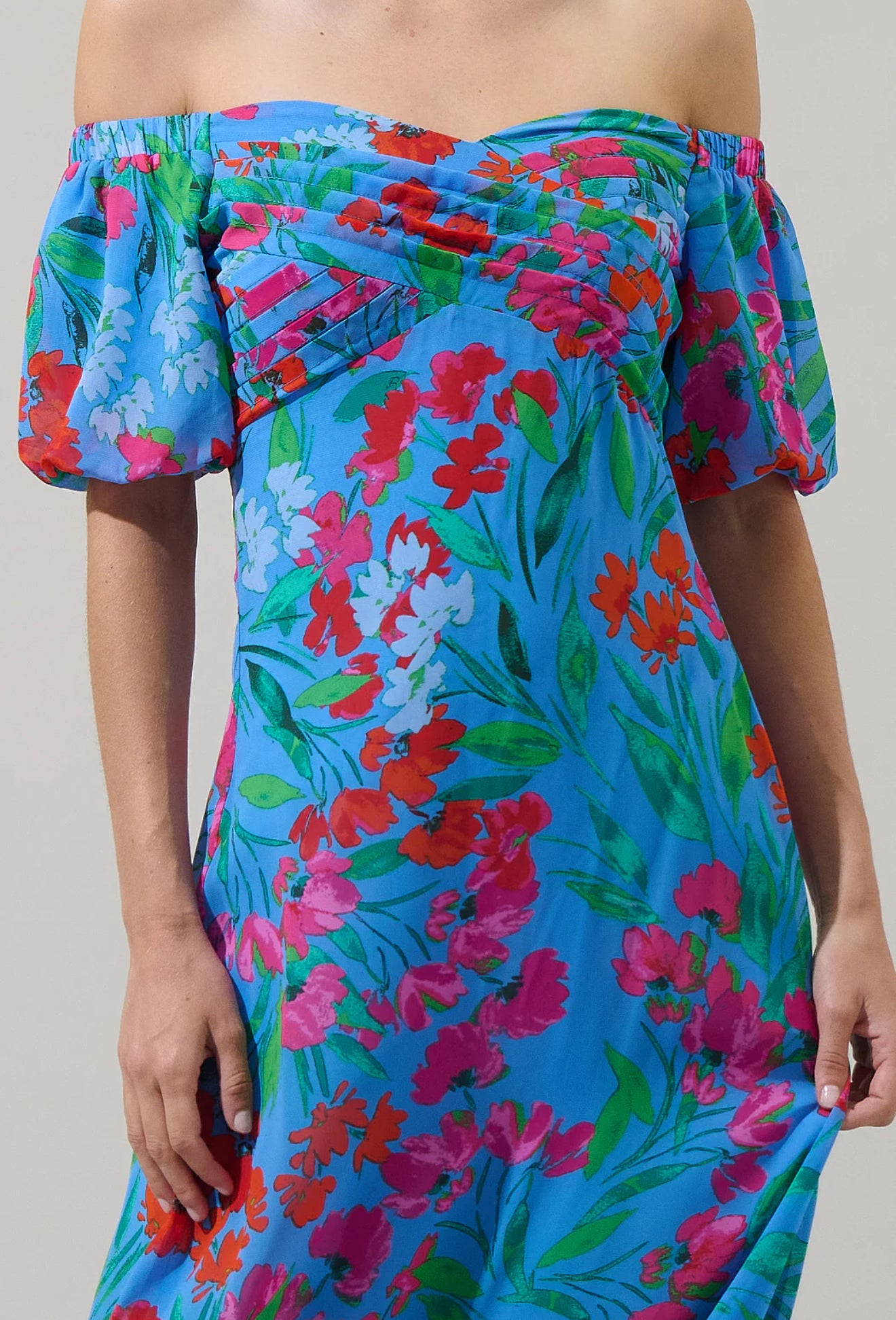 One shoulder dress