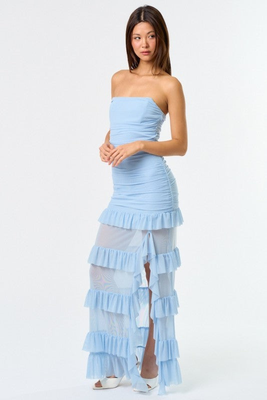 Blue dress
