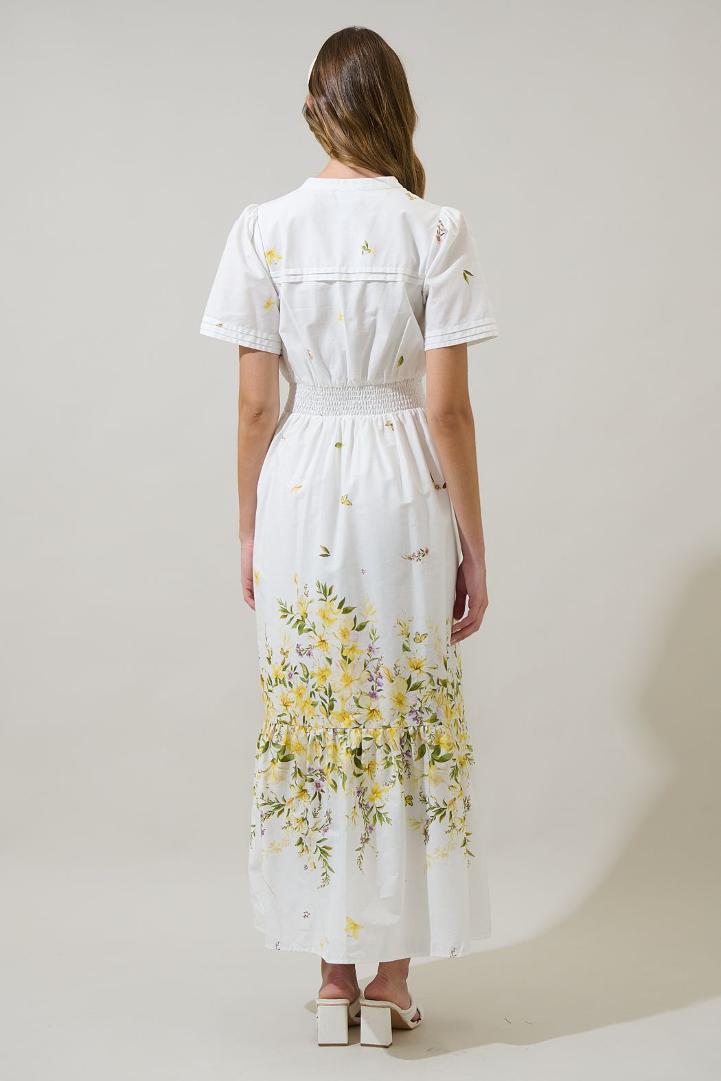 Bliss Field Janey Poplin Maxi Dress