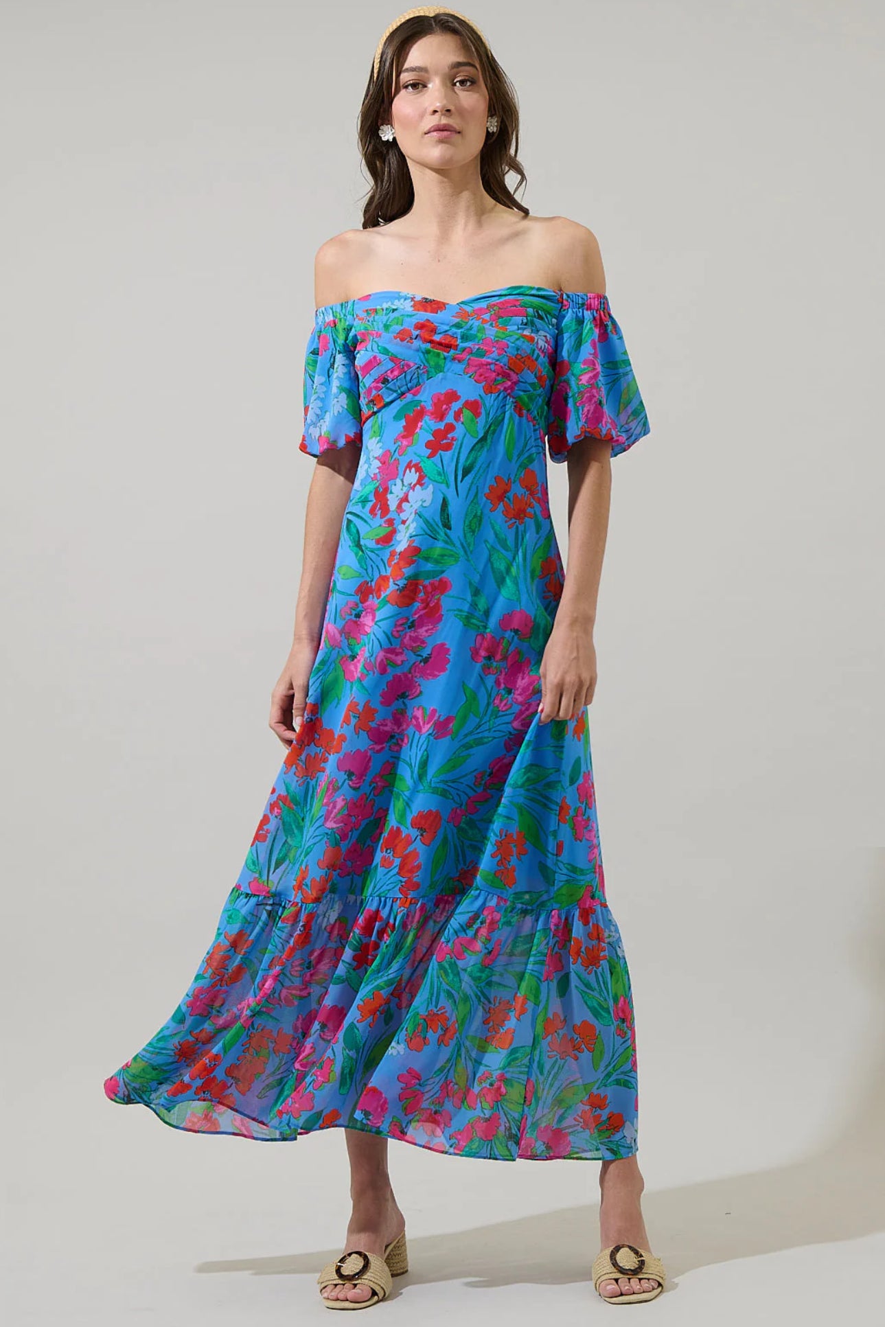 One shoulder dress