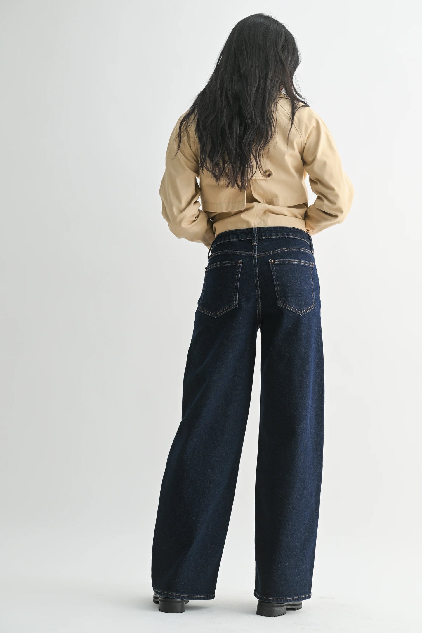 Harper High Rise Full Length Straight Jean