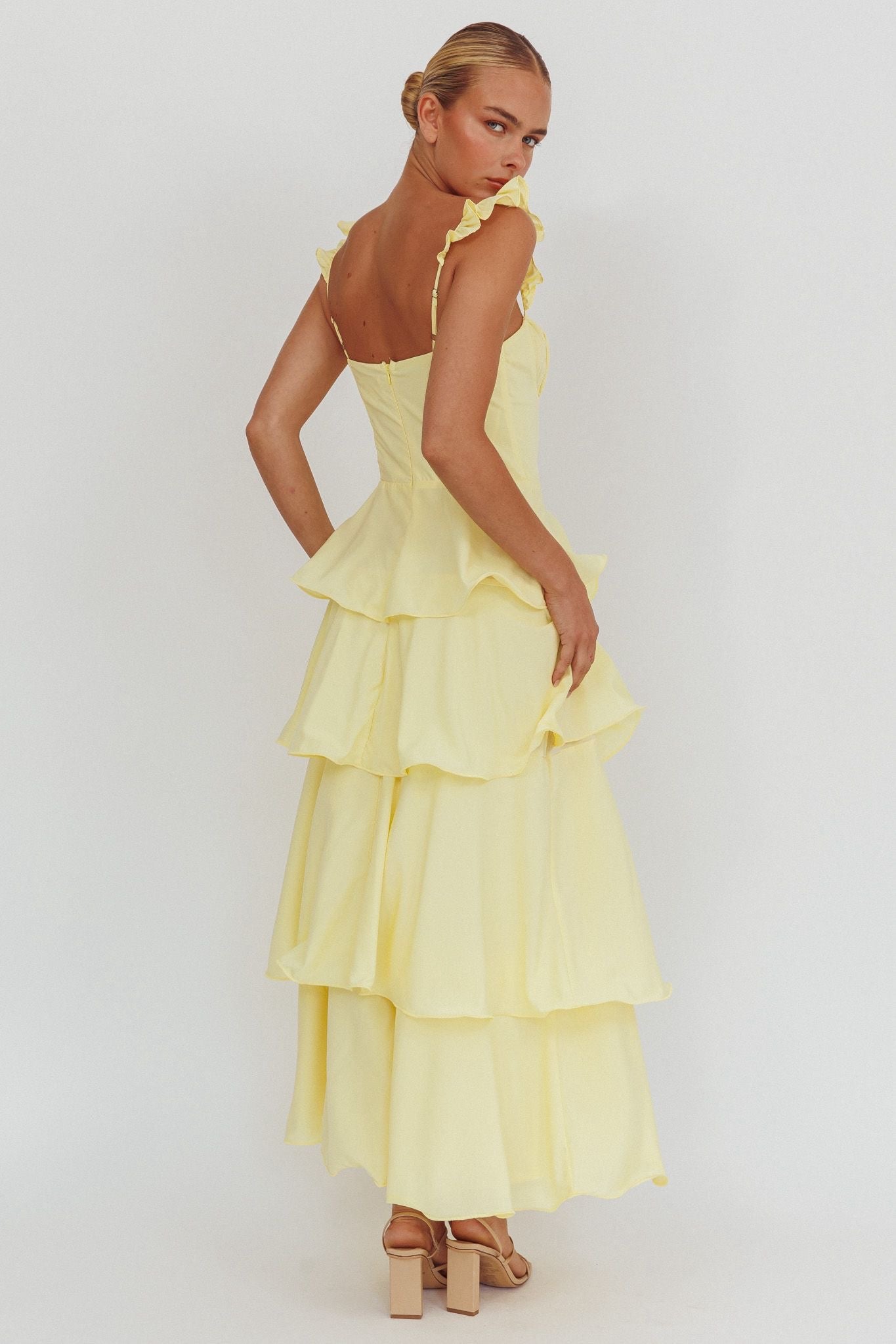 Parisian Summer Yellow dress