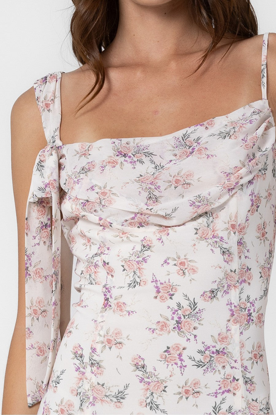 Floral mini dress