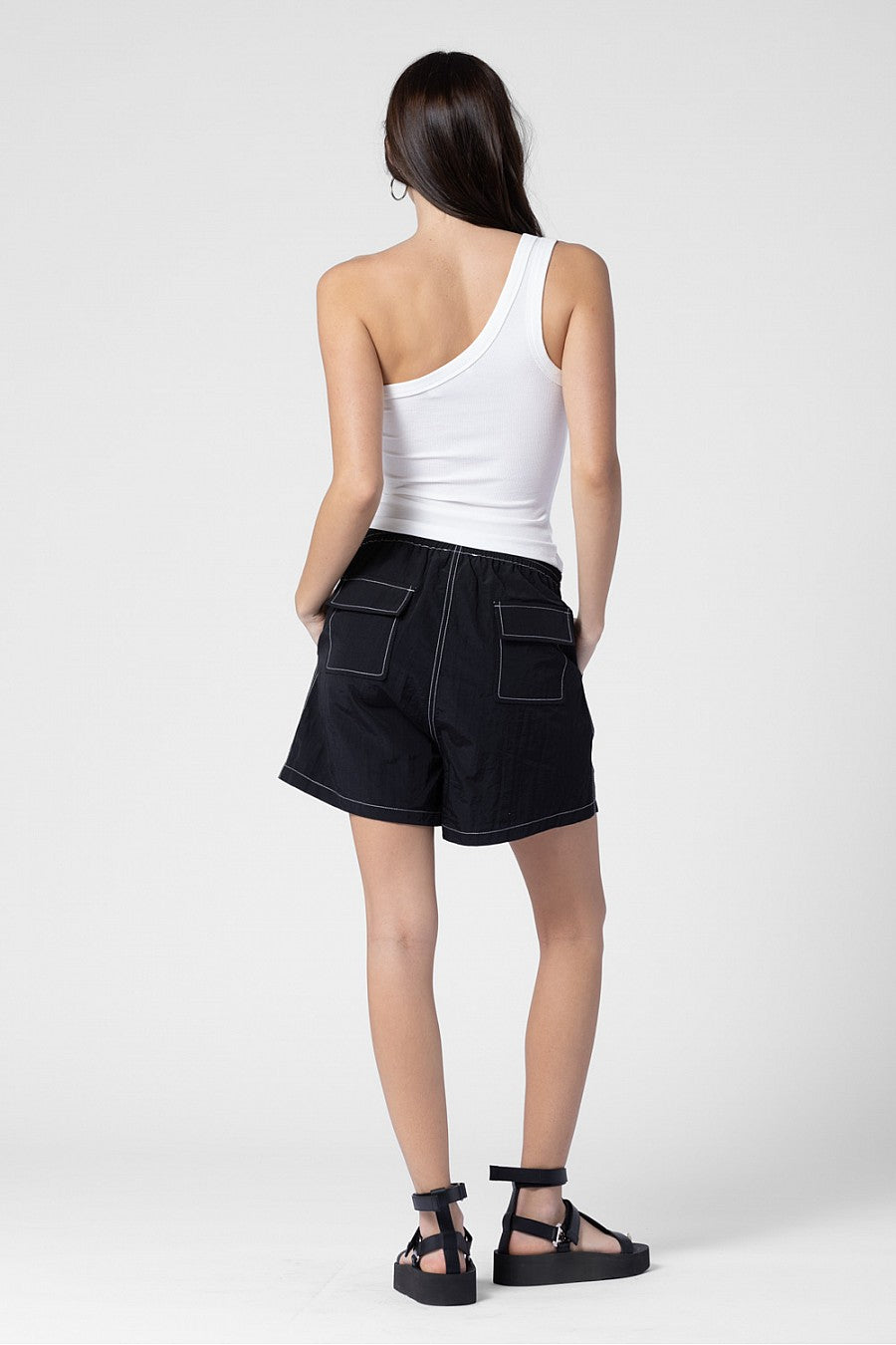 One shoulder top