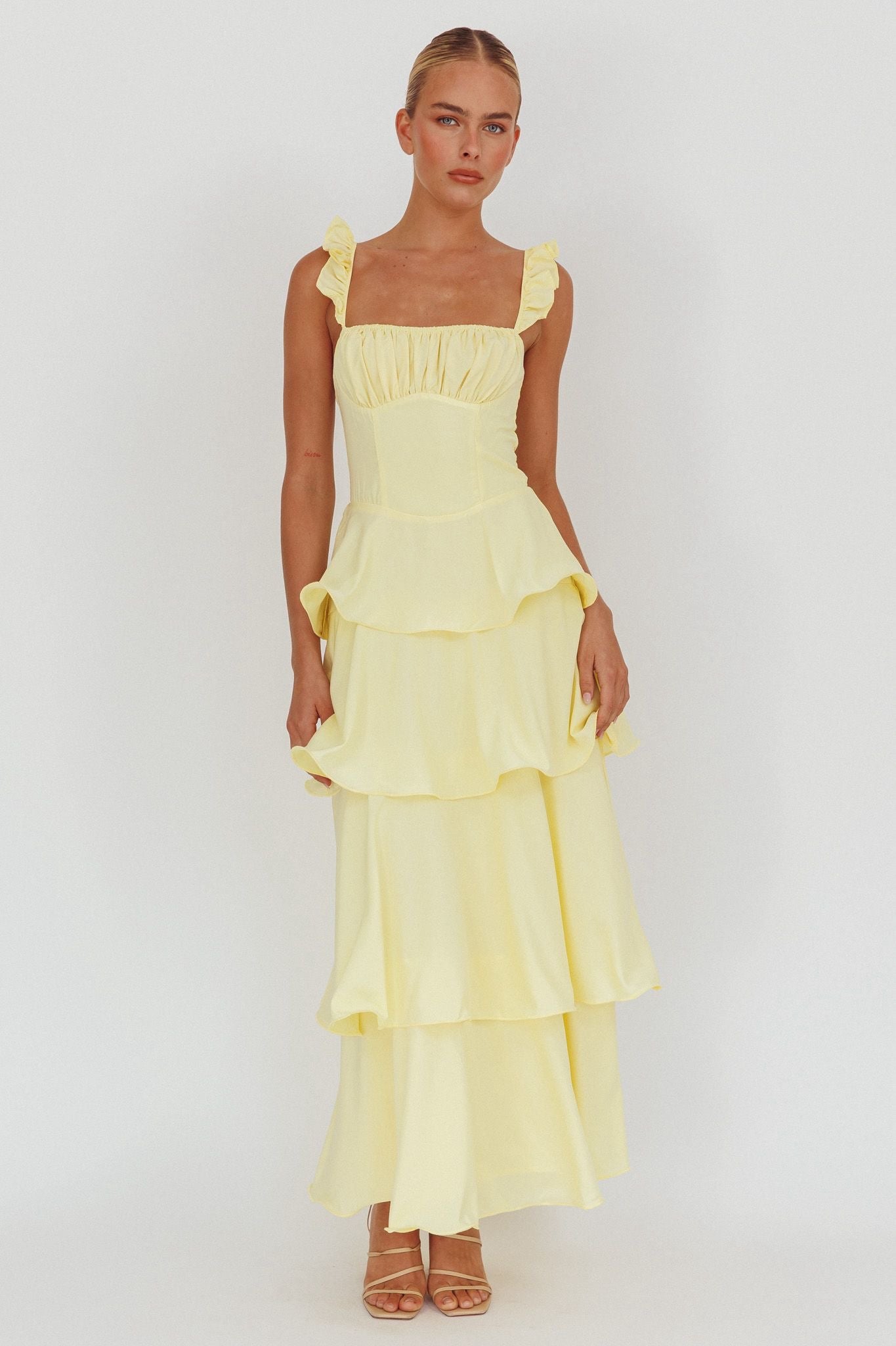 Parisian Summer Yellow dress