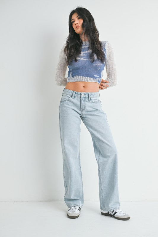 LOW RISE RELAXED STRAIGHT