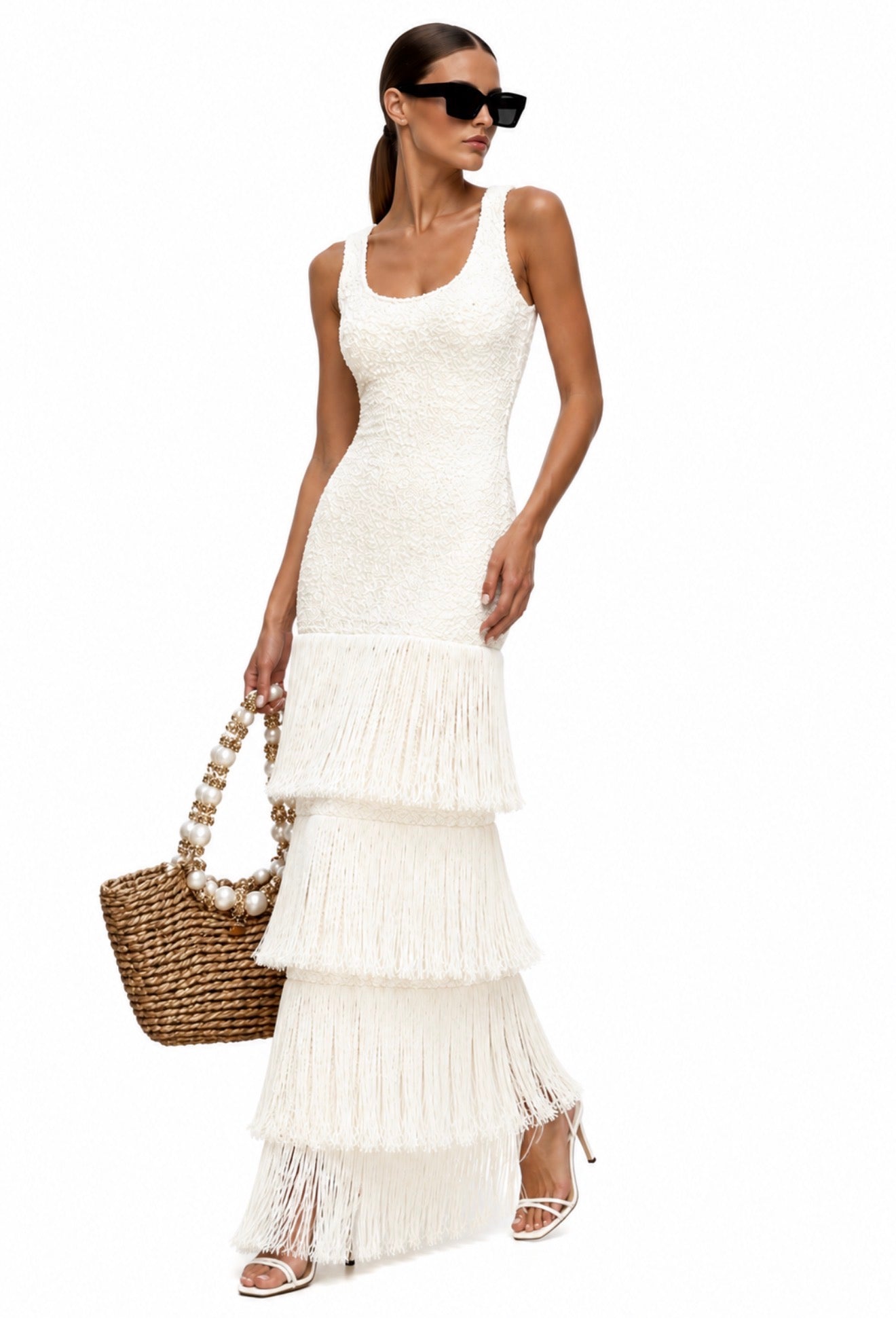 Monaco Fringe Dress