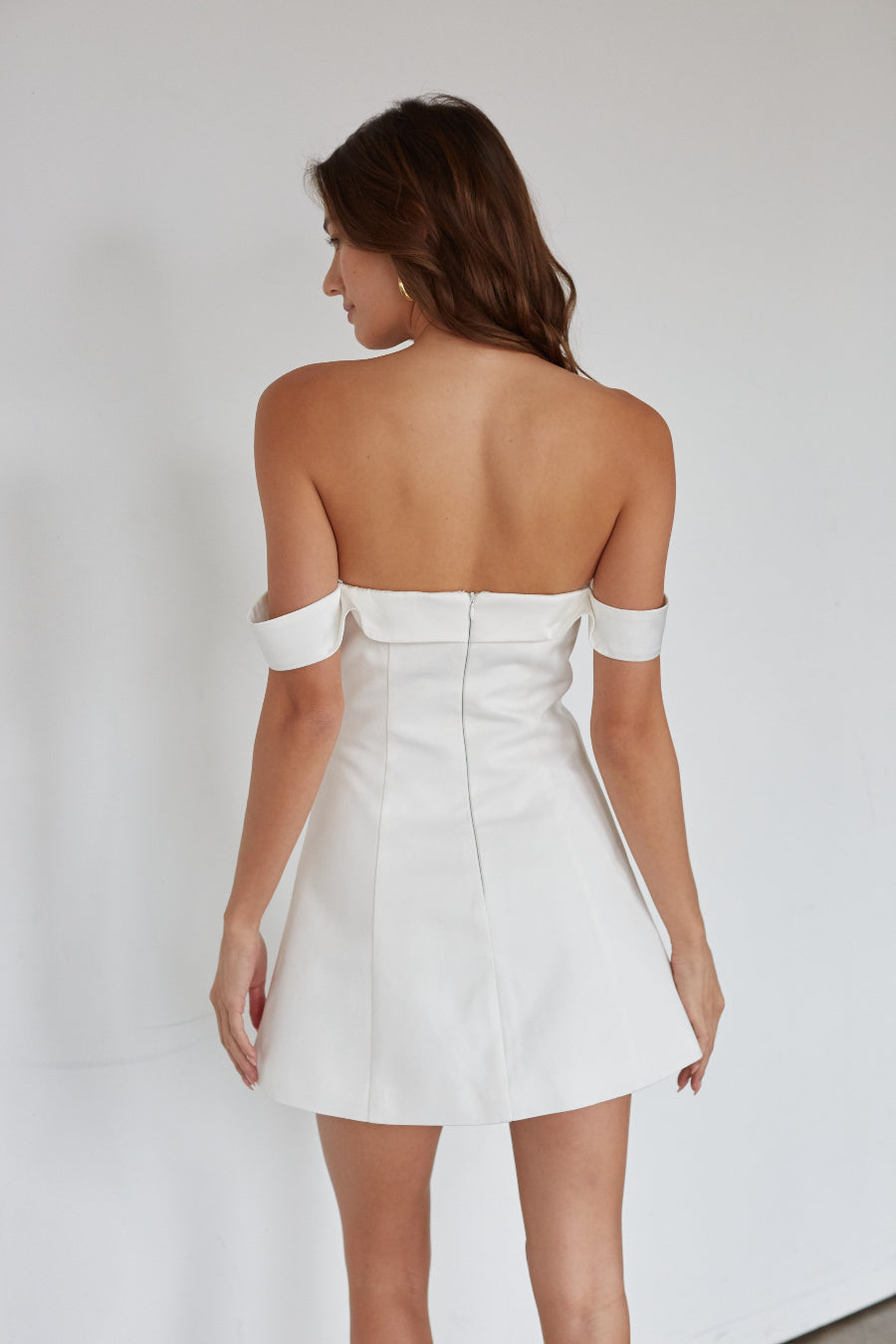 Roman Off The Shoulder Mini Dress