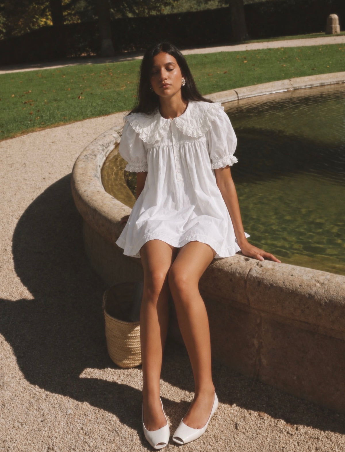 A little romance in white.
