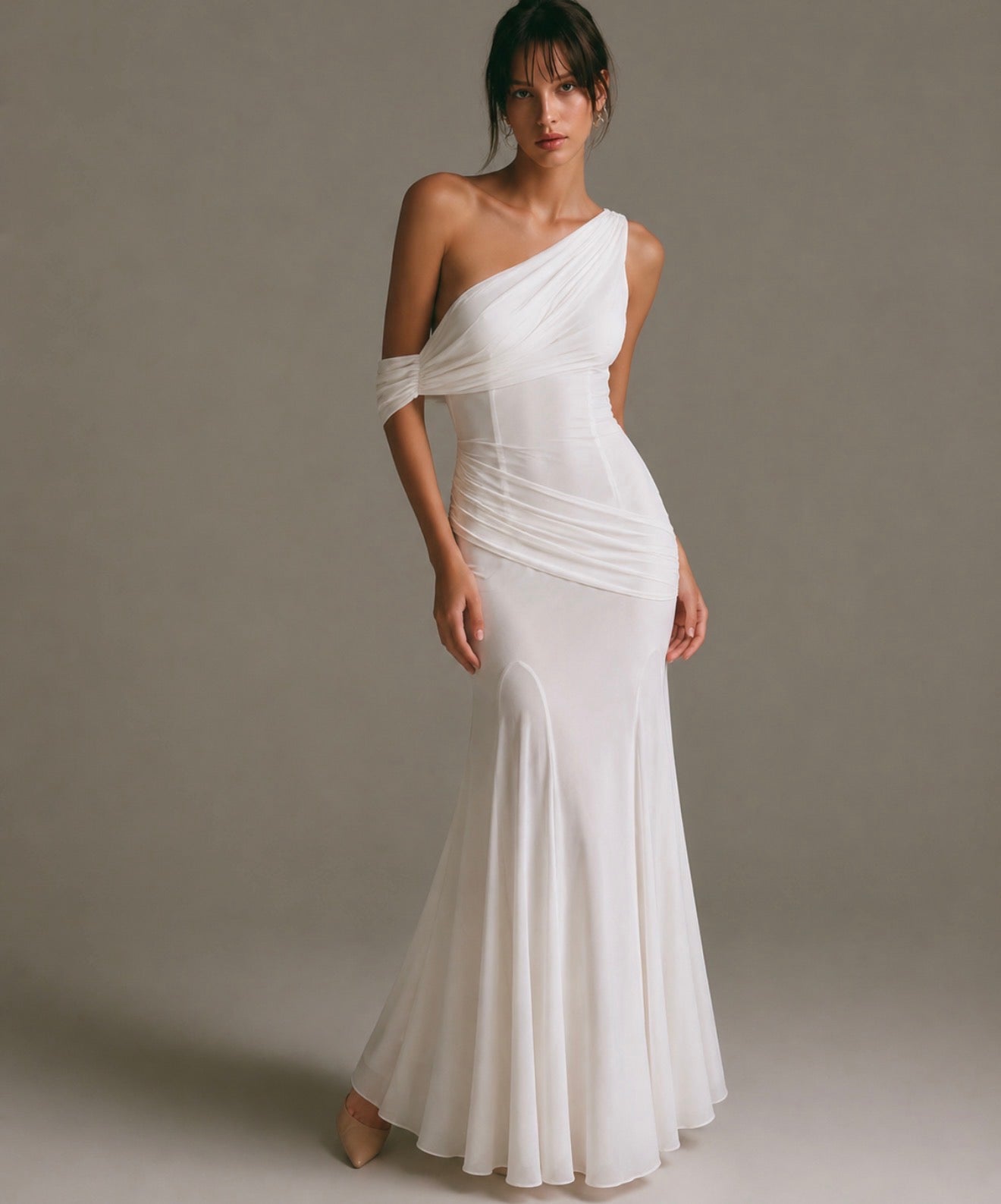 SIENNA DRAPE MAXI DRESS