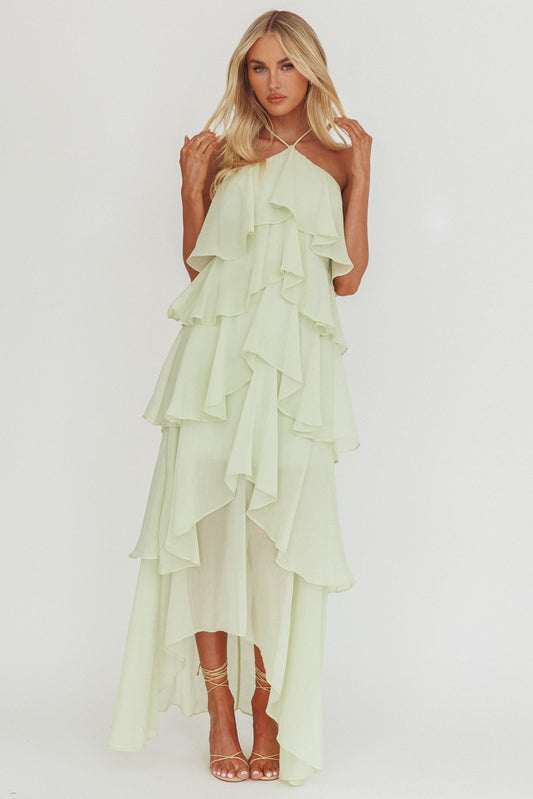 Darylyn Tiered Ruffle Maxi Dress