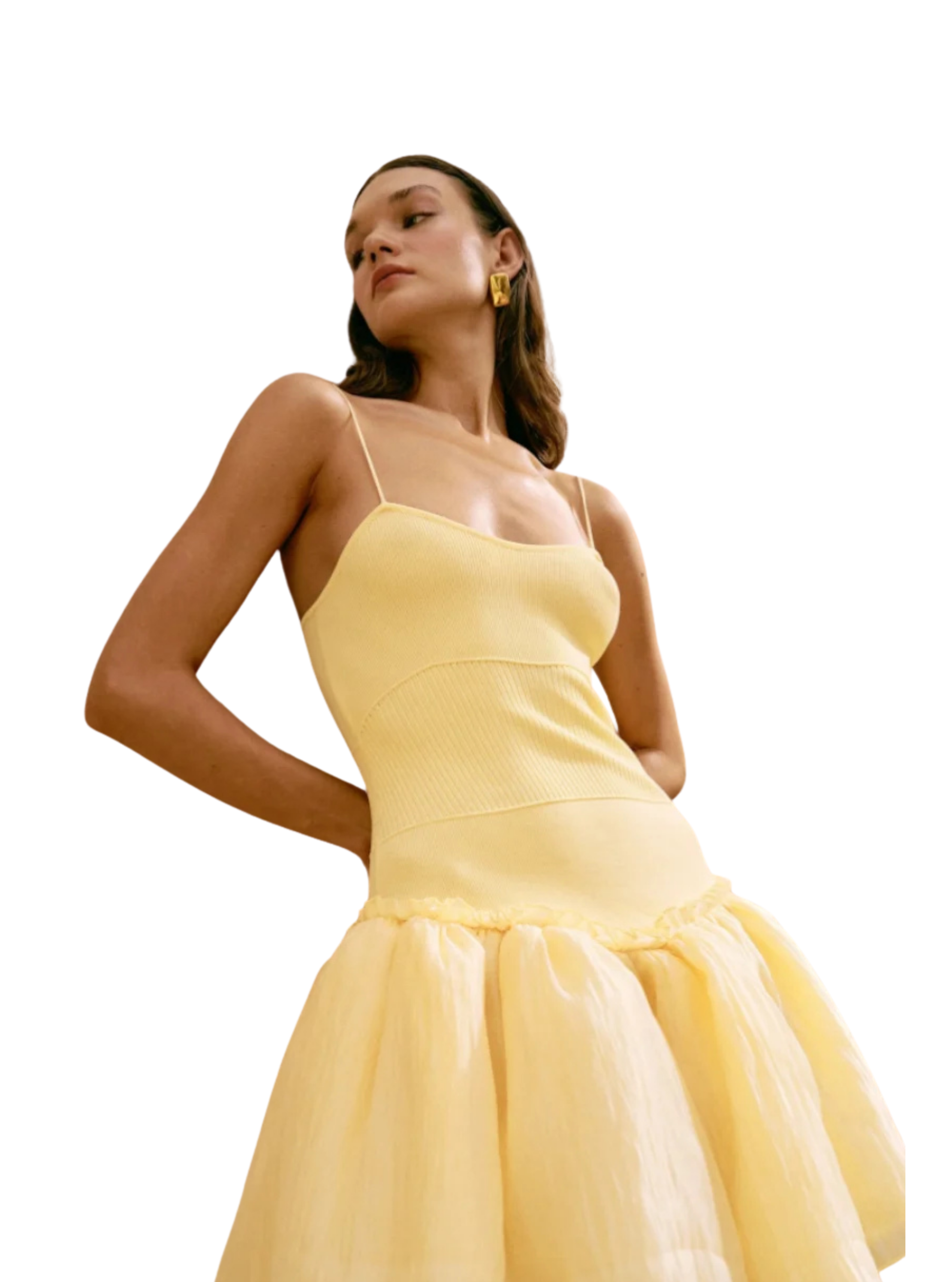 Biibish Lilah Dress - Yellow