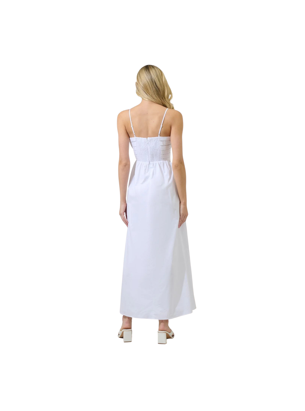 Joyce Pleated Maxi Dress