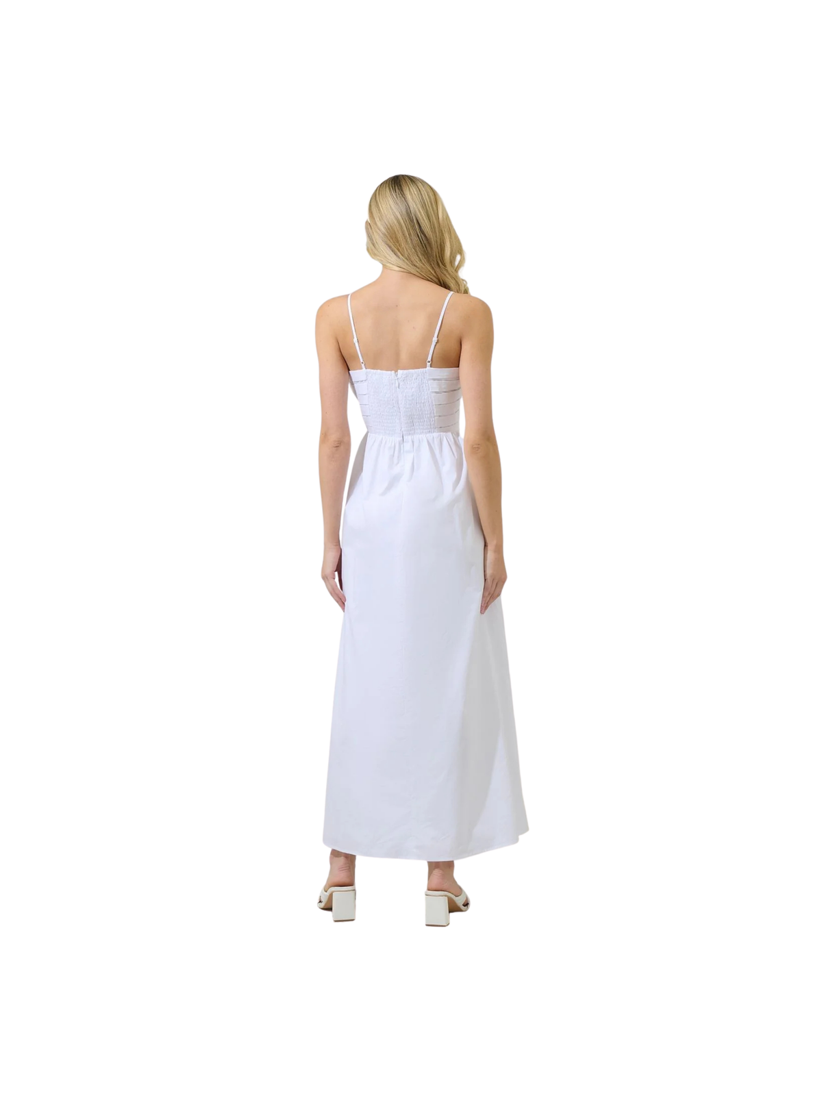 Joyce Pleated Maxi Dress
