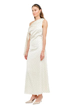 REMIE MAXI DRESS - CREAM POLKA DOT