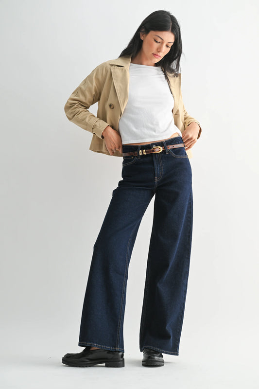 Harper High Rise Full Length Straight Jean