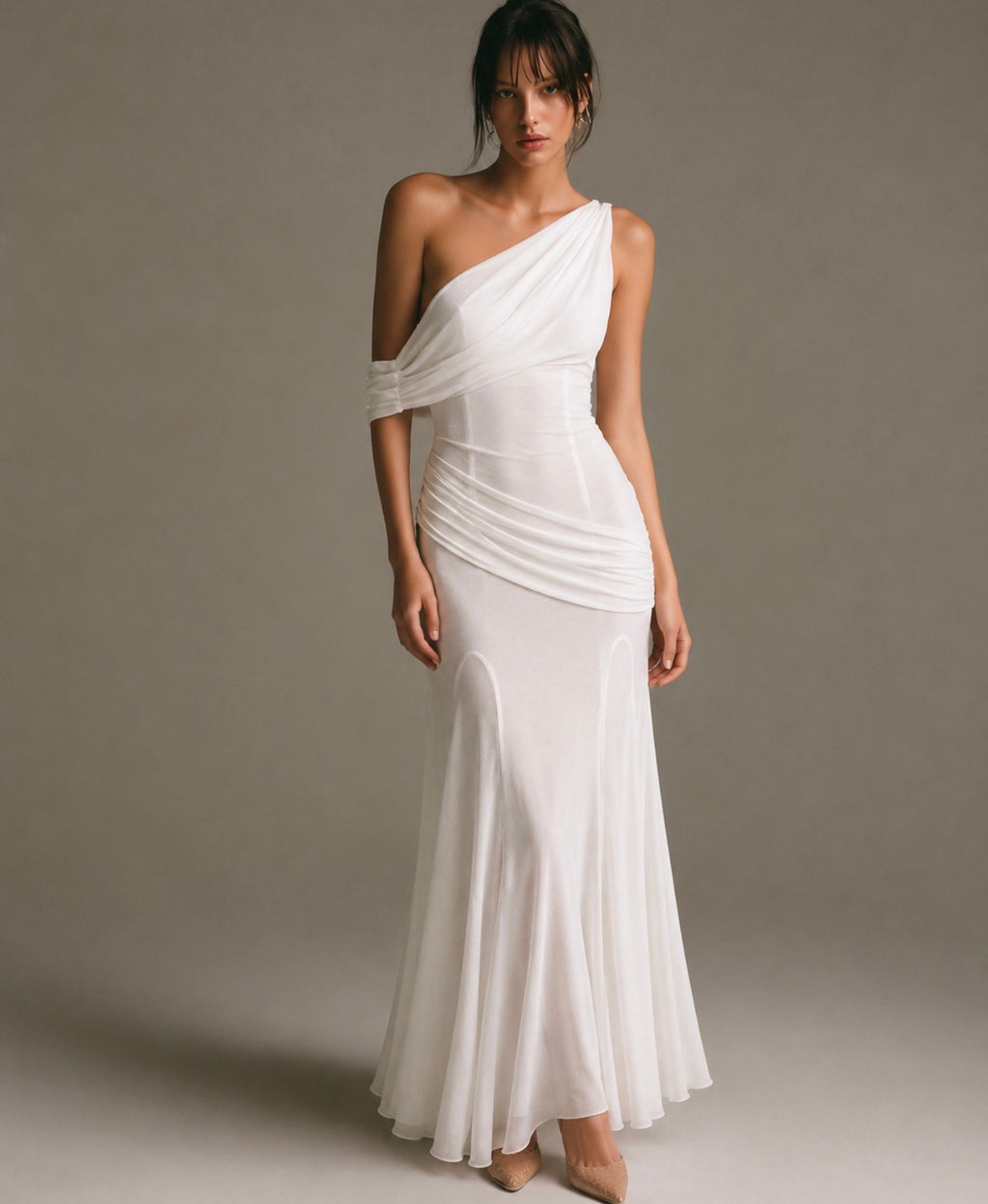 SIENNA DRAPE MAXI DRESS