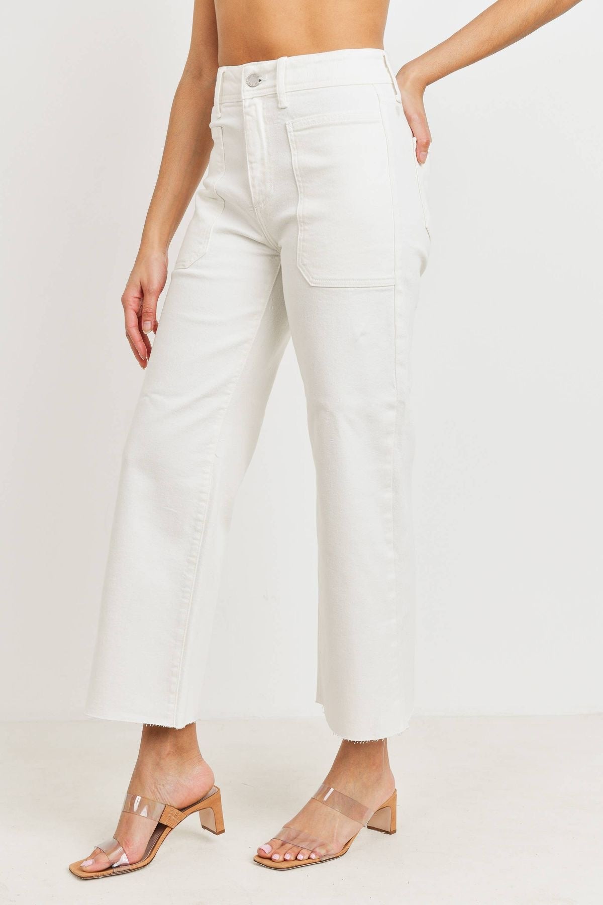 Utility Wide Leg Jeans