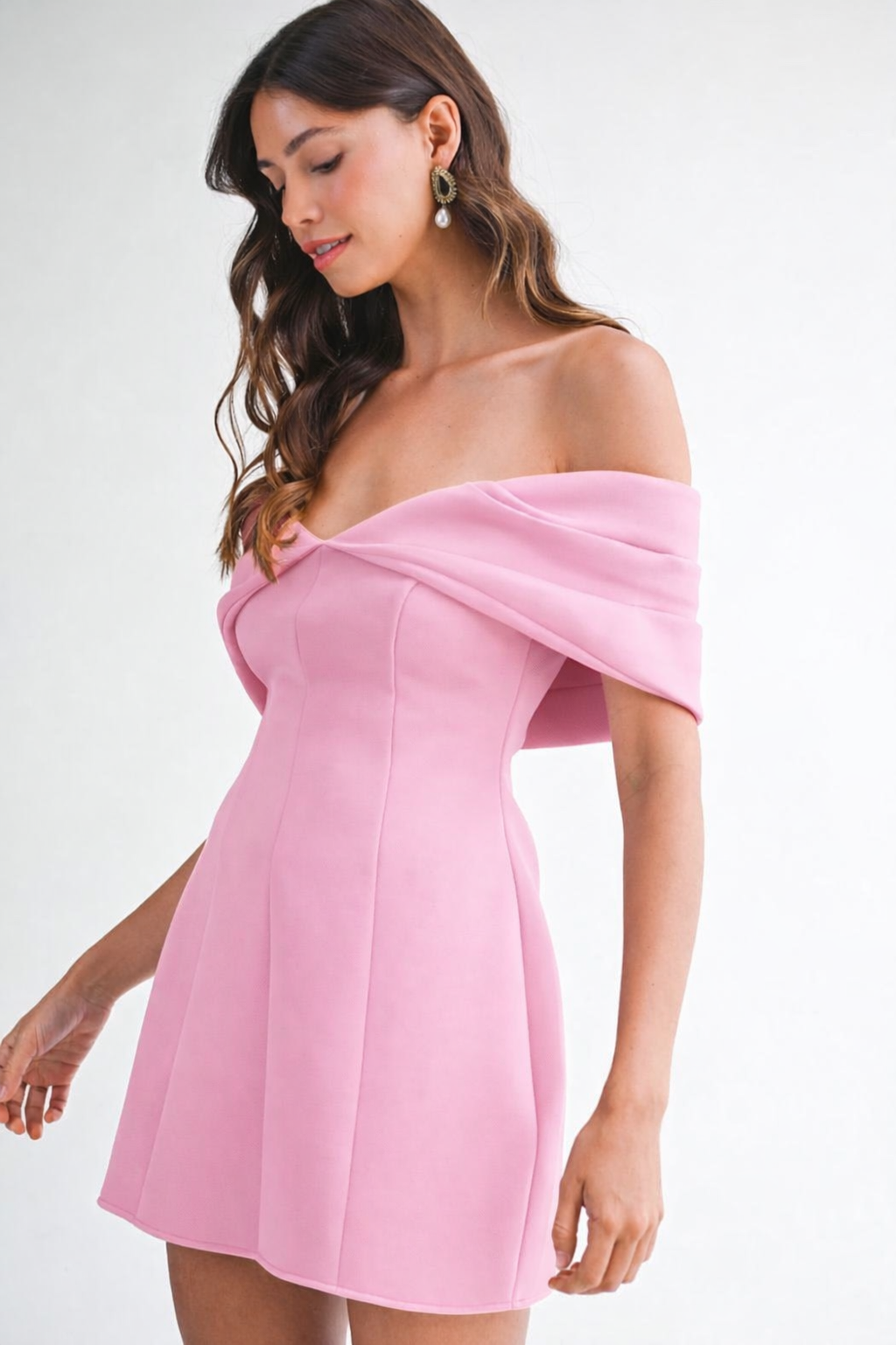 Scuba Mini Dress