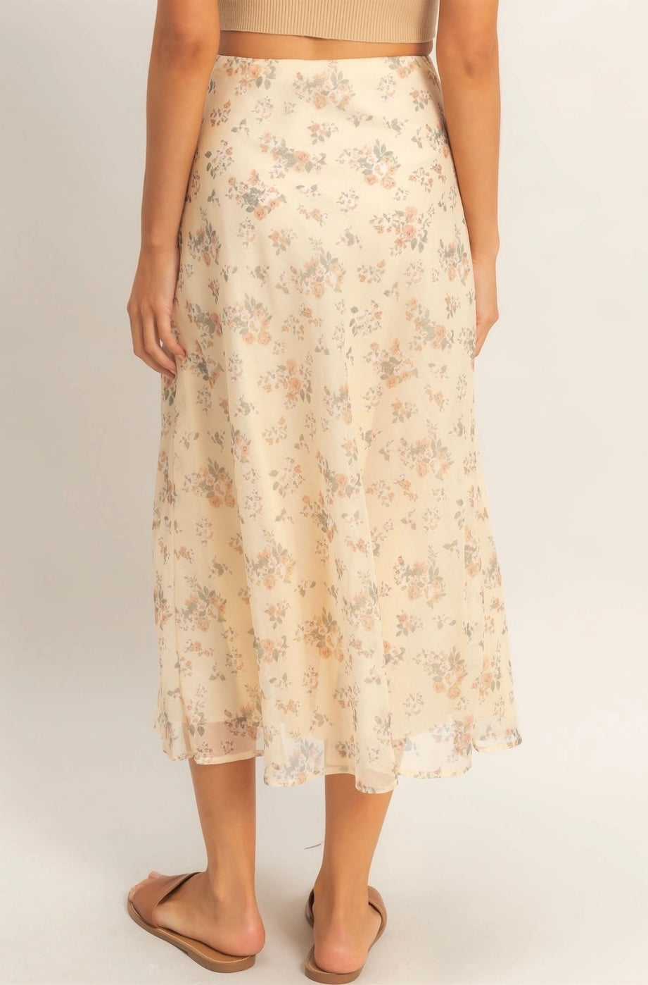 garden muse midi skirt