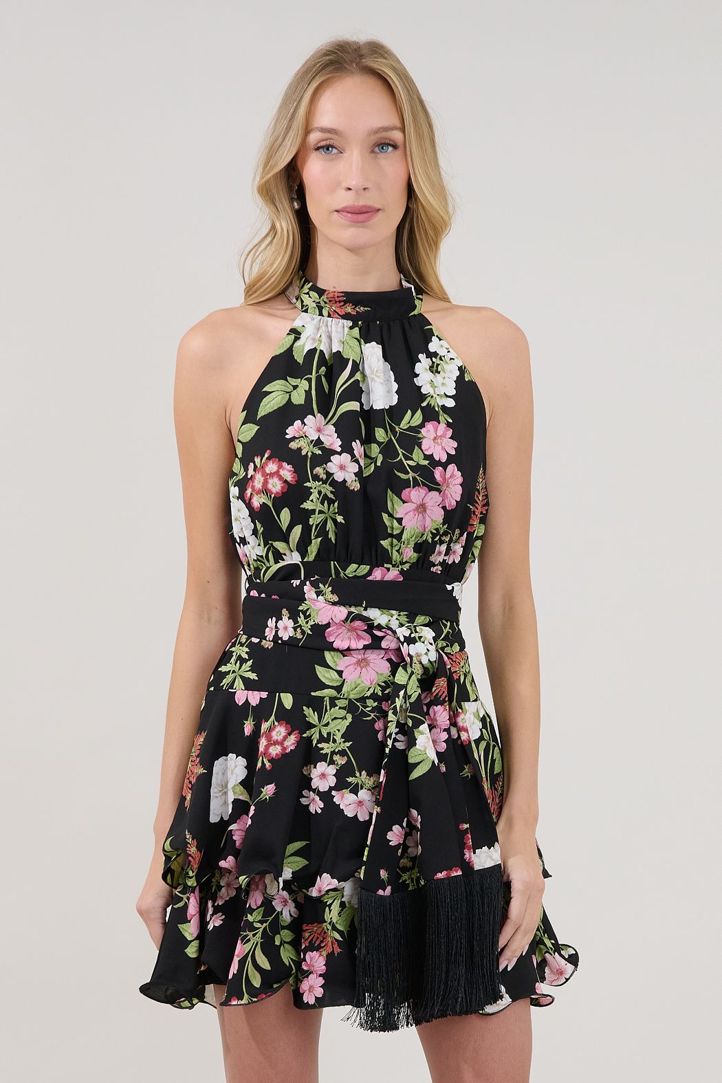 Mariena Ruffle Mini Dress
Hollyhock