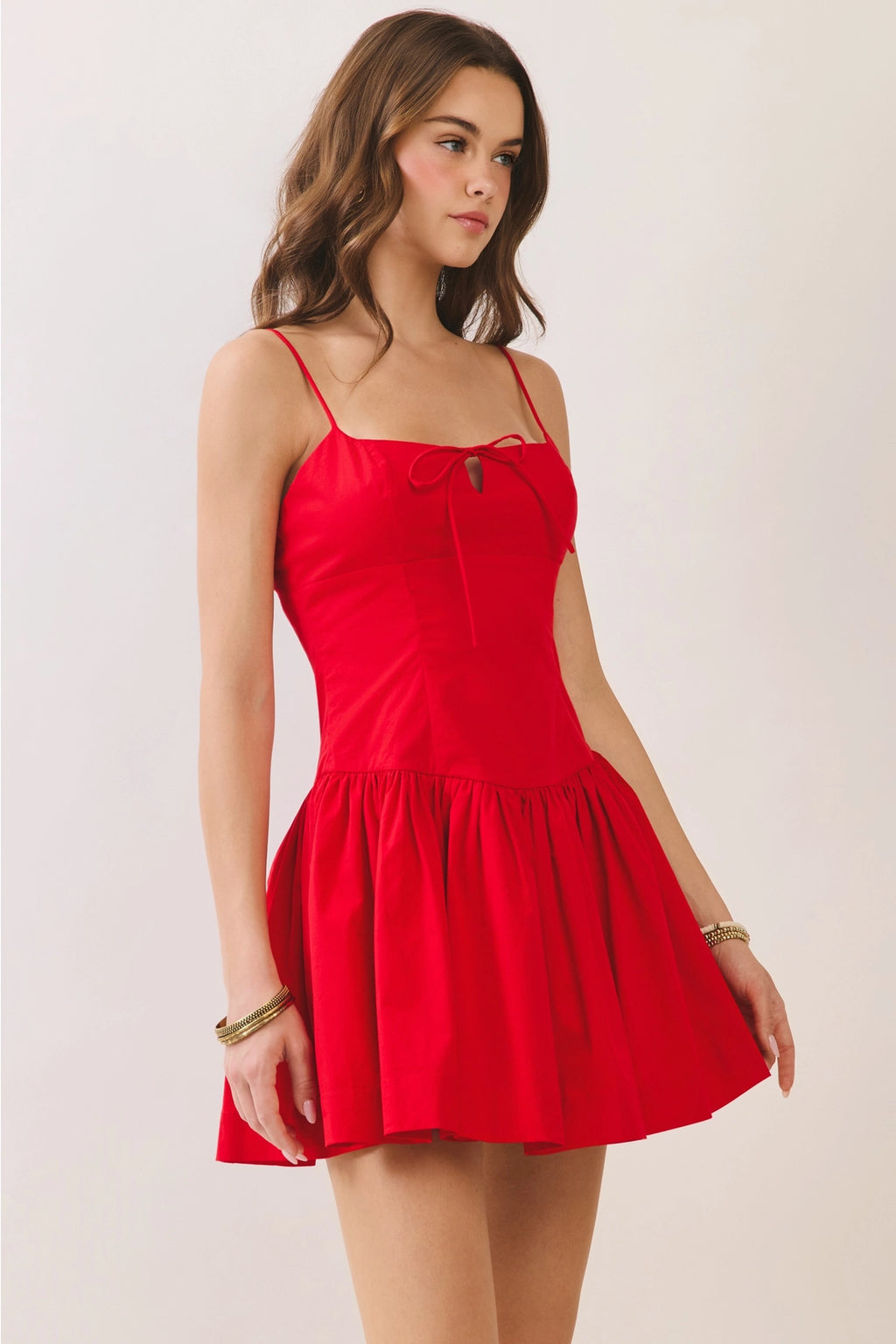 Red dress