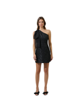 Henefer Floral One Shoulder Mini Dress