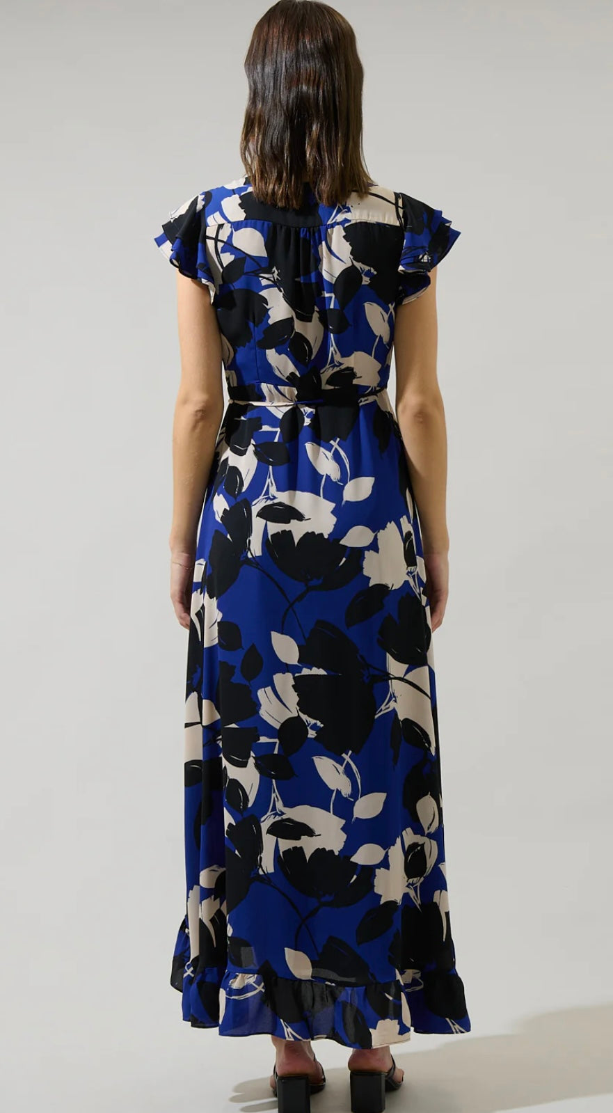 Anthem Floral Califa Maxi Wrap Dress