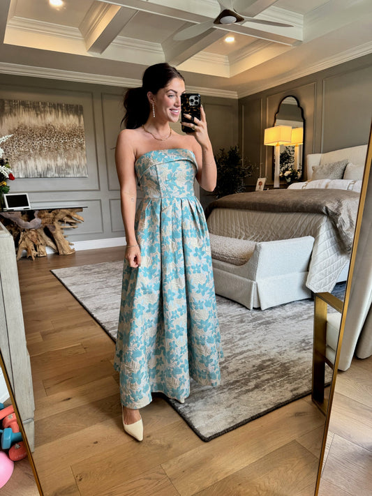 Strapless Floral