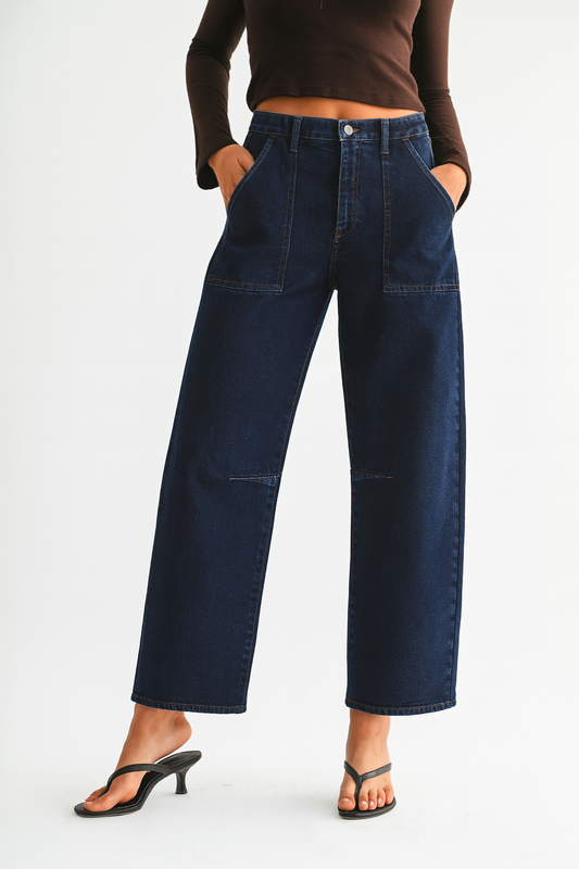 Barrel jeans