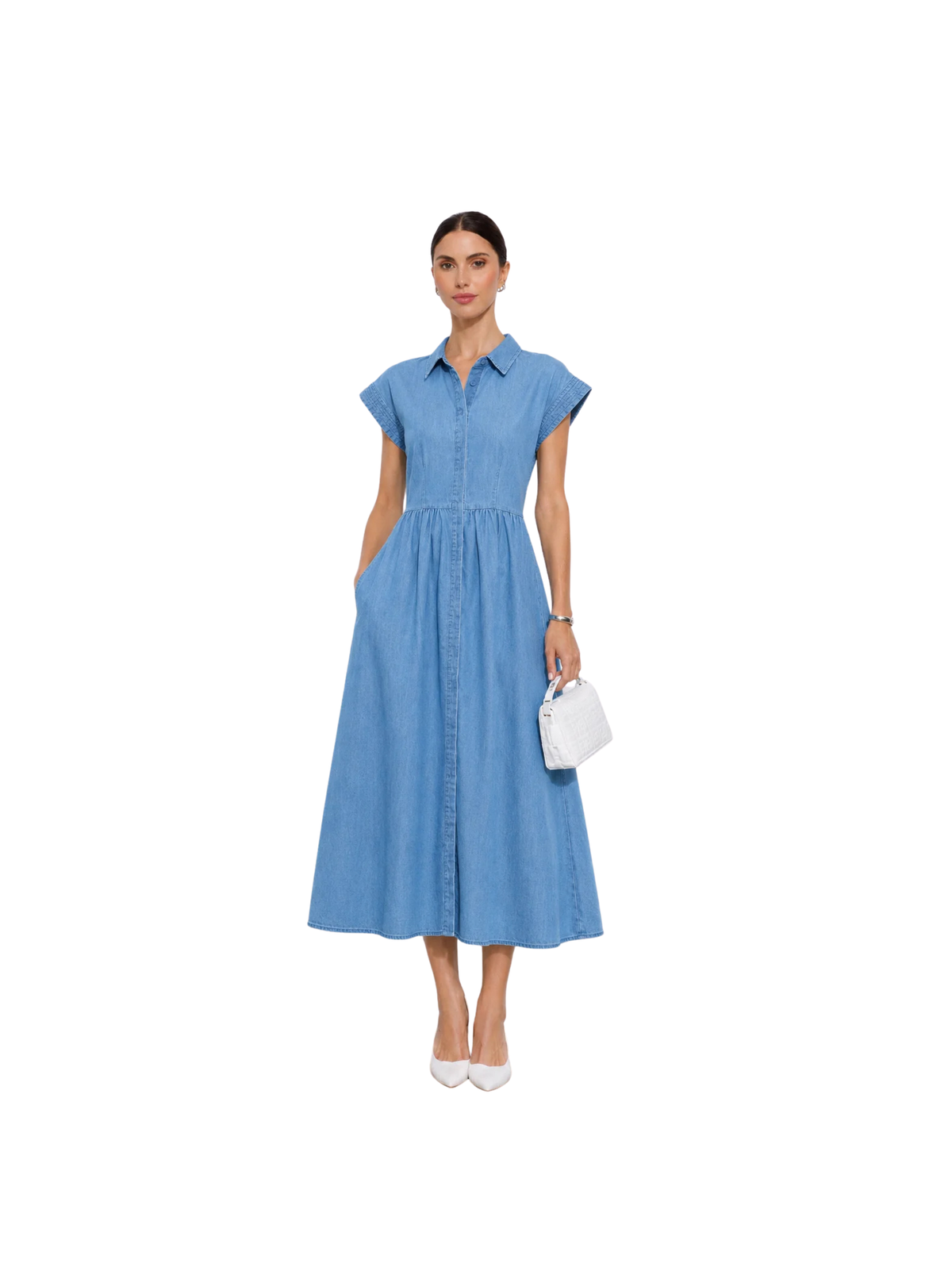 Denim dress