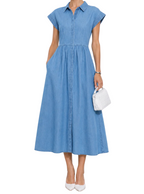 Denim dress