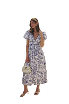 Jaylene Pleated Maxi Dress Virda Floral