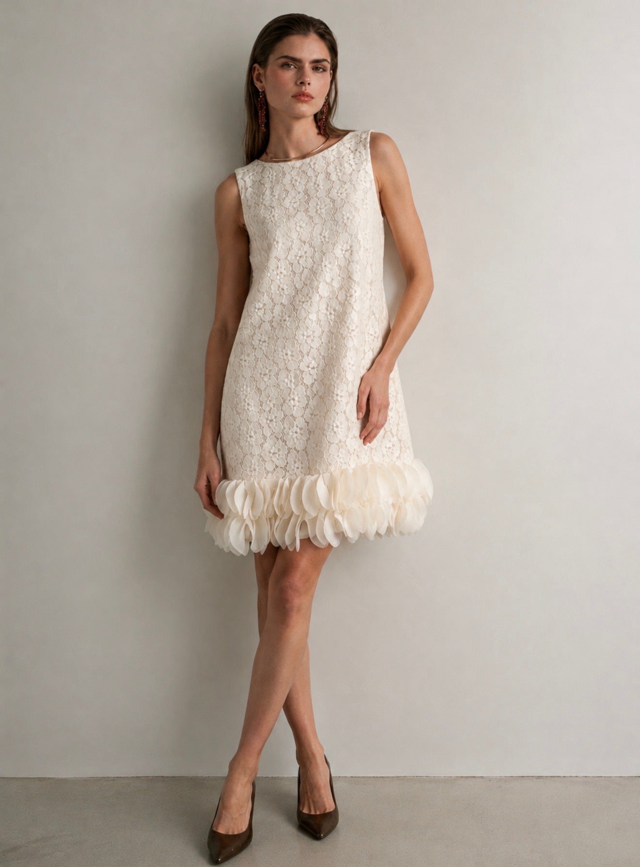 Petal Hem Dress