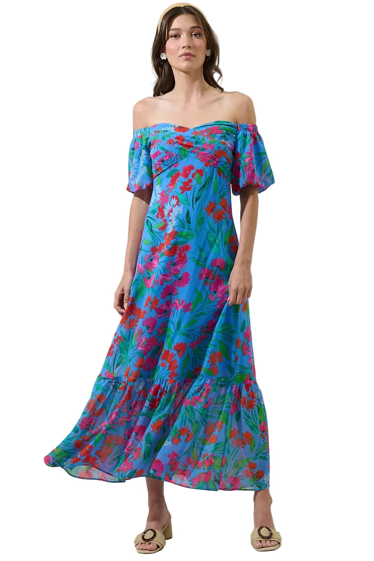 One shoulder dress