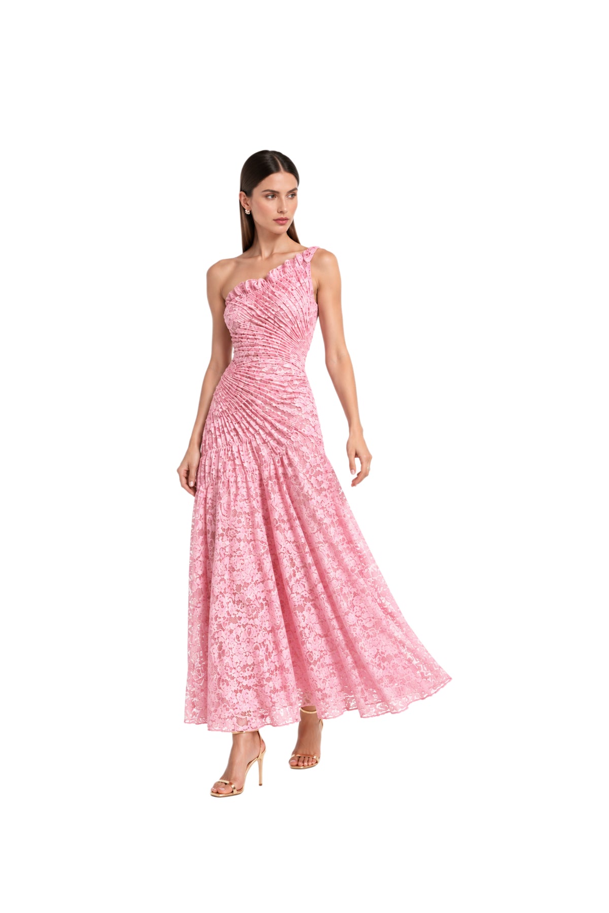 Blush Lace Dress