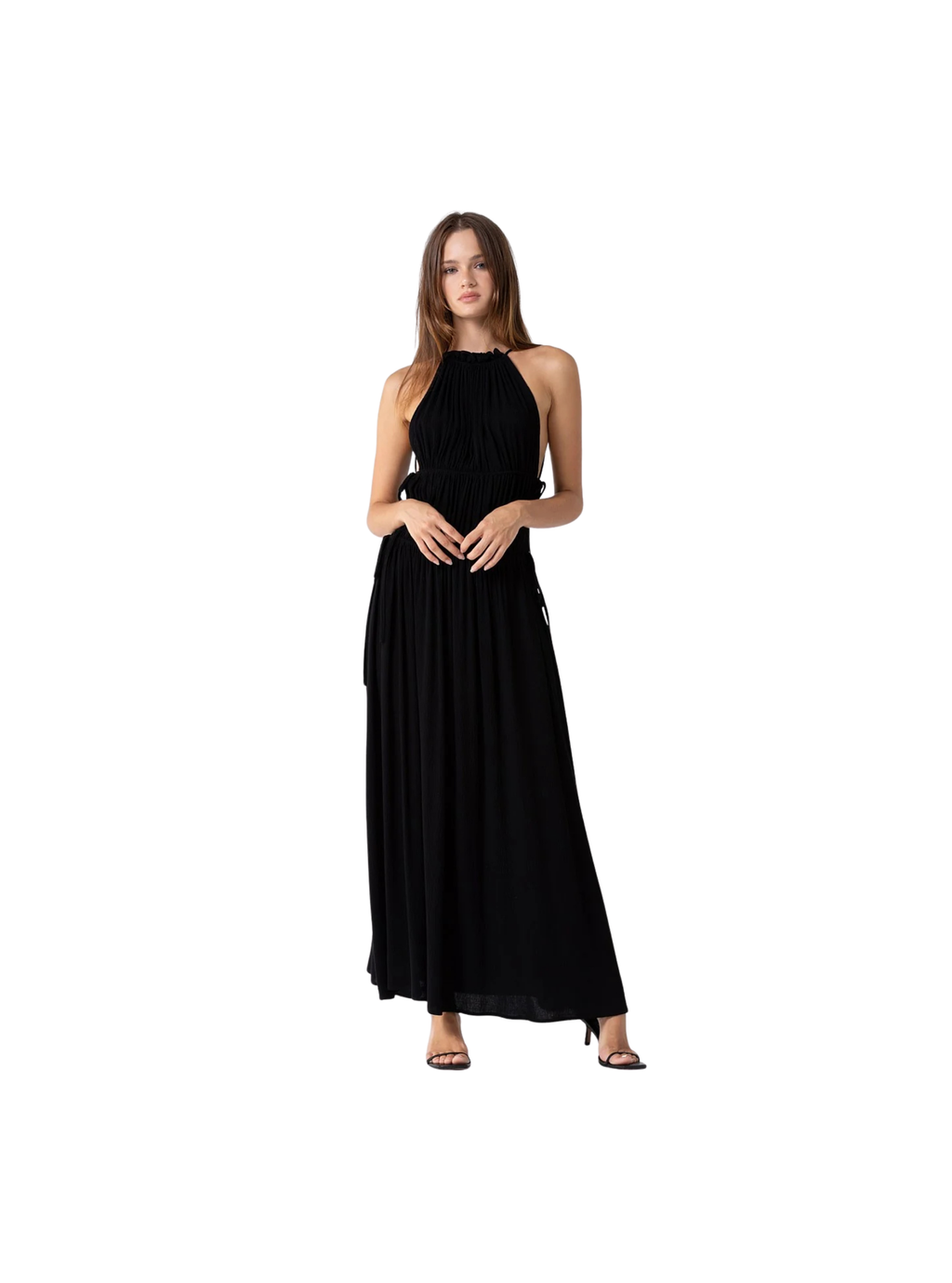 HALTER MAXI DRESS