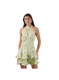 Mariena Ruffle Mini Dress Floral