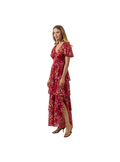 Ginnie Floral Amabel Tiered Maxi Dress