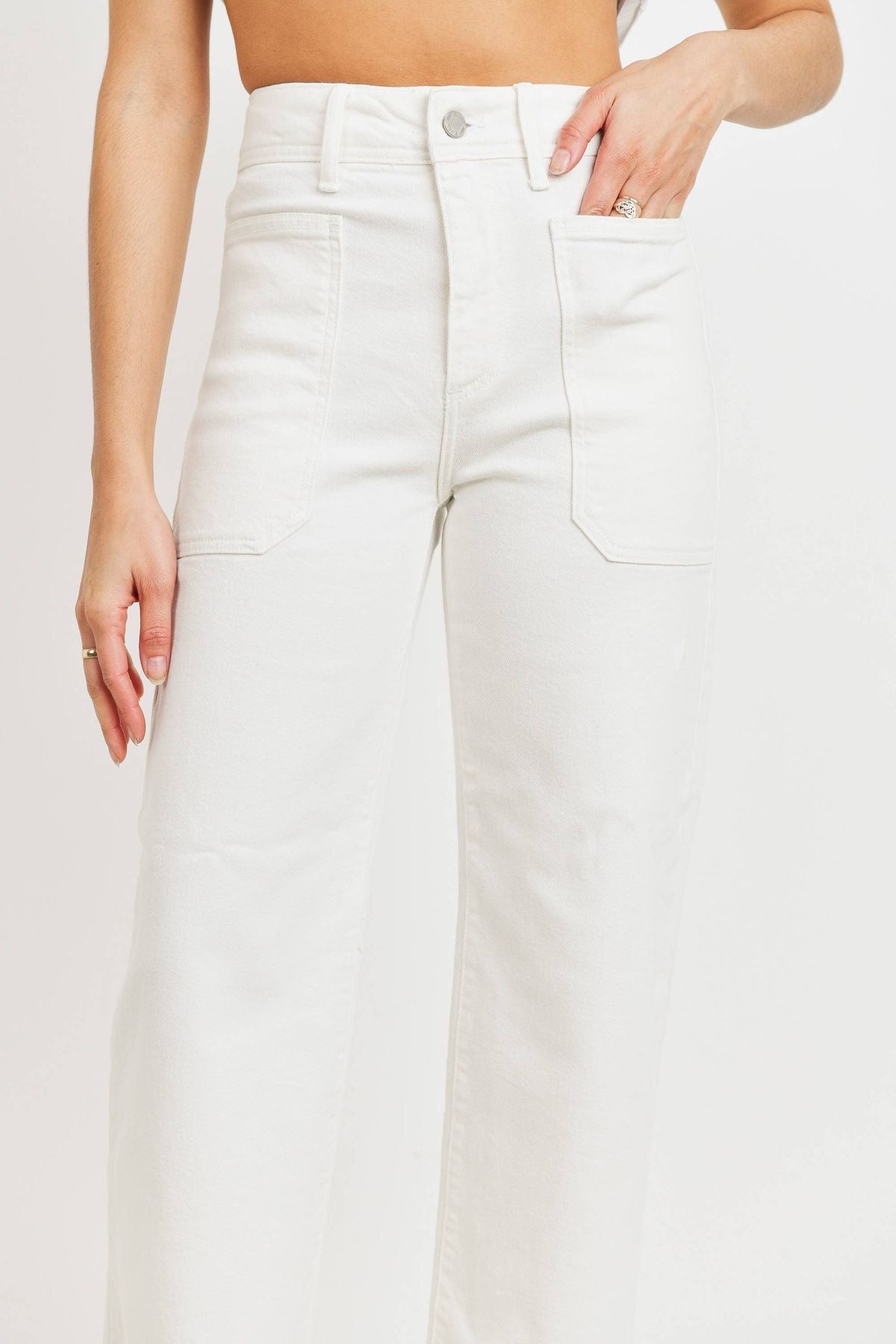 Utility Wide Leg Jeans