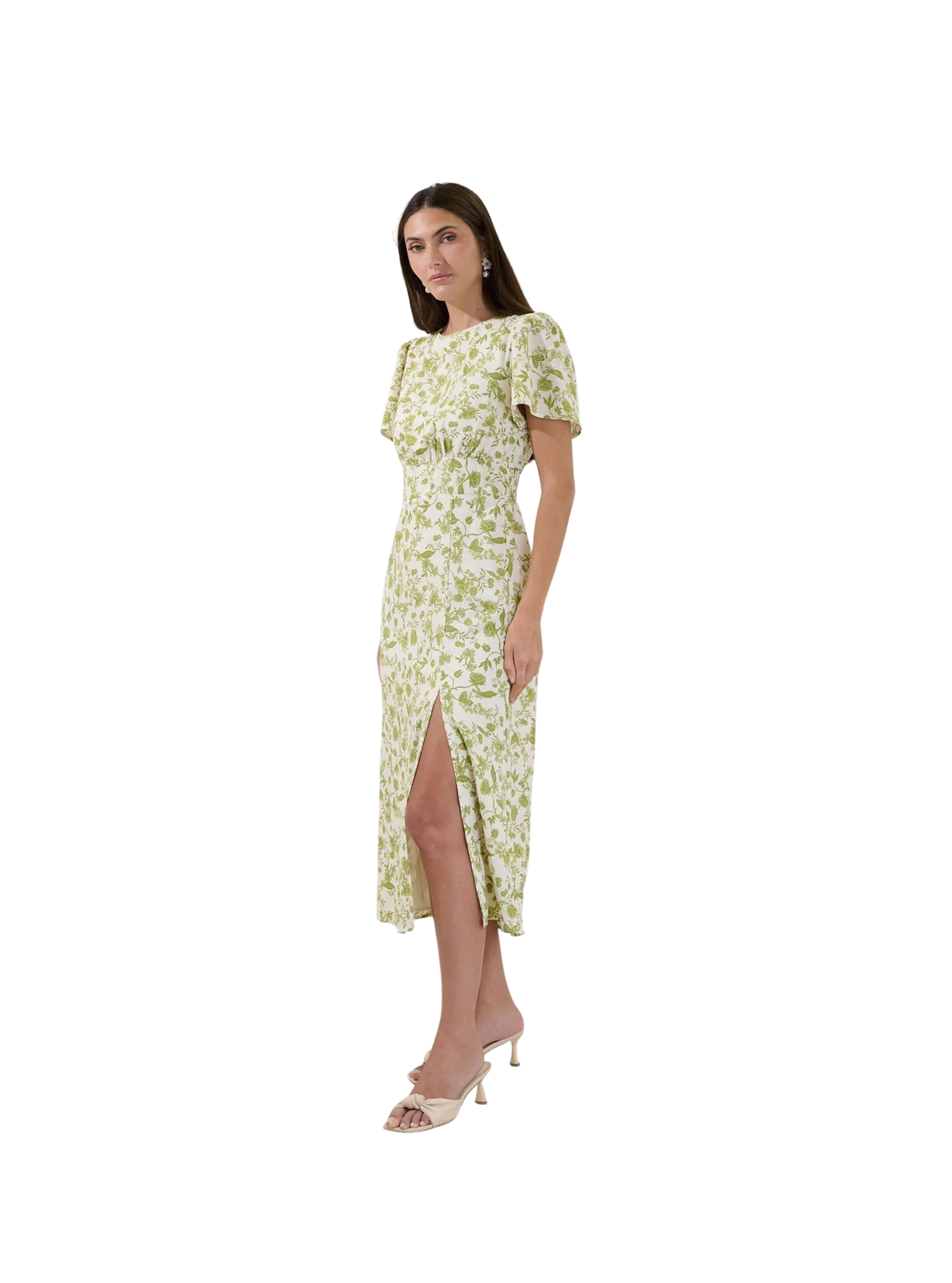 Bloom Midi Dress Floral