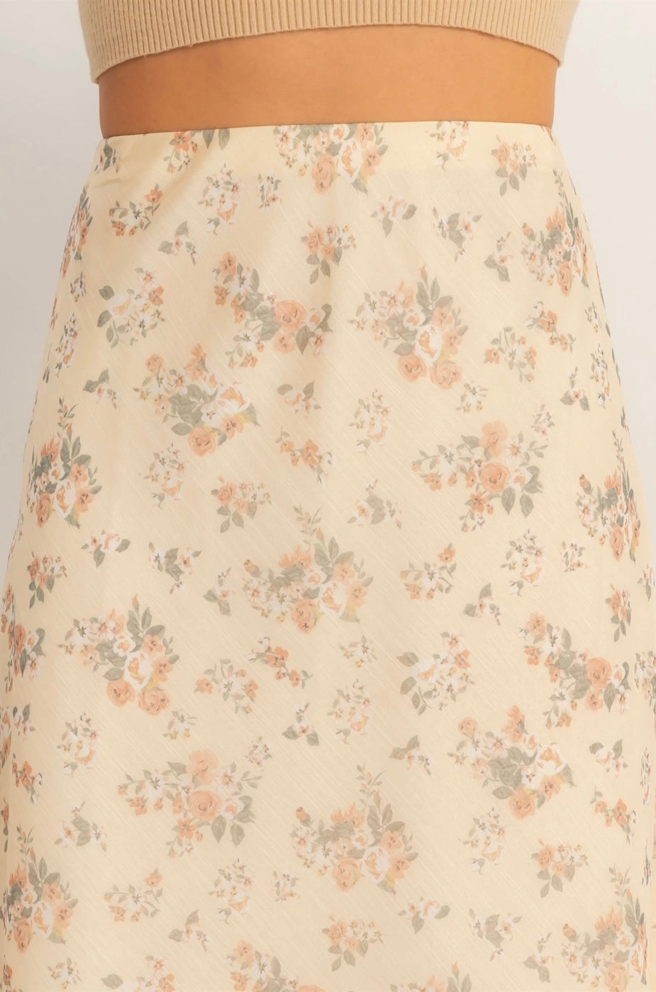 garden muse midi skirt
