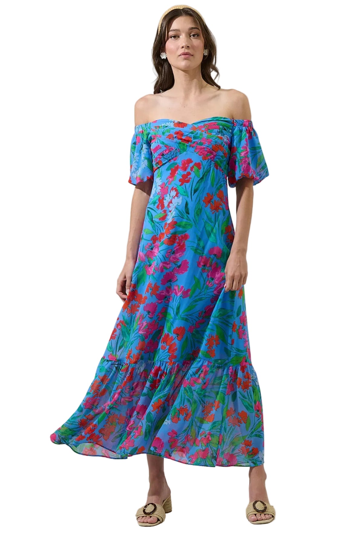 One shoulder dress